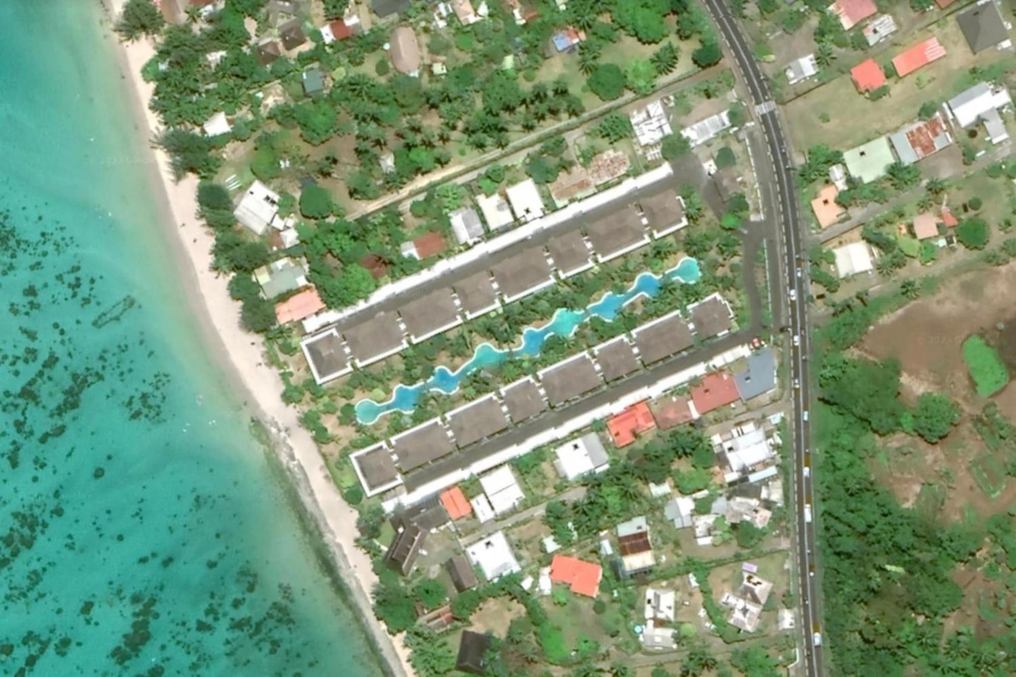 Sunset Beach Carlton- Tahiti - Beachfront Luxury Residence & Pool - 4 Pers Punaauia  Exterior foto